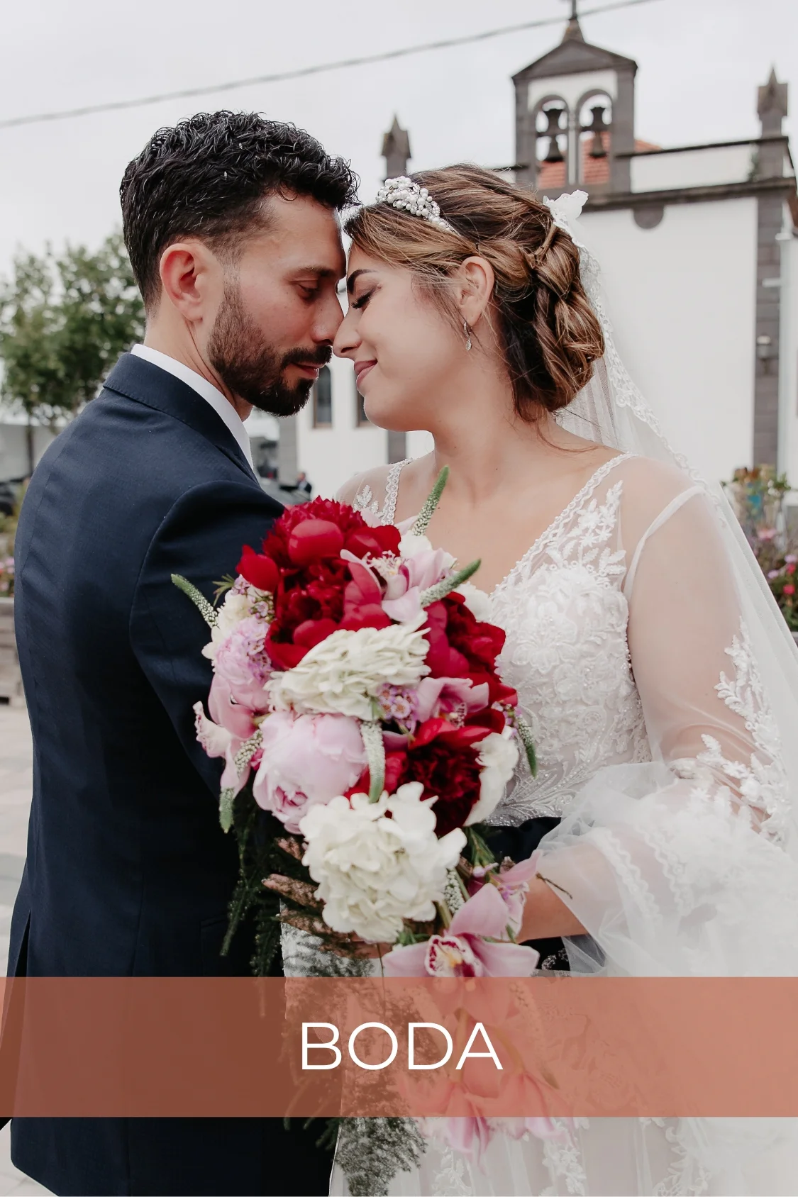 Fotógrafo de bodas en Gran Canaria, pareja de novios el día de su boda
